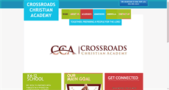 Desktop Screenshot of crossroadschristianacademy.org